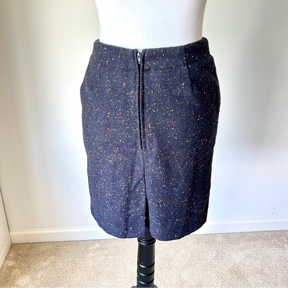 MODCLOTH Colorful Specked Wool Pencil Skirt—SZ. 0 - Picture 9 of 17